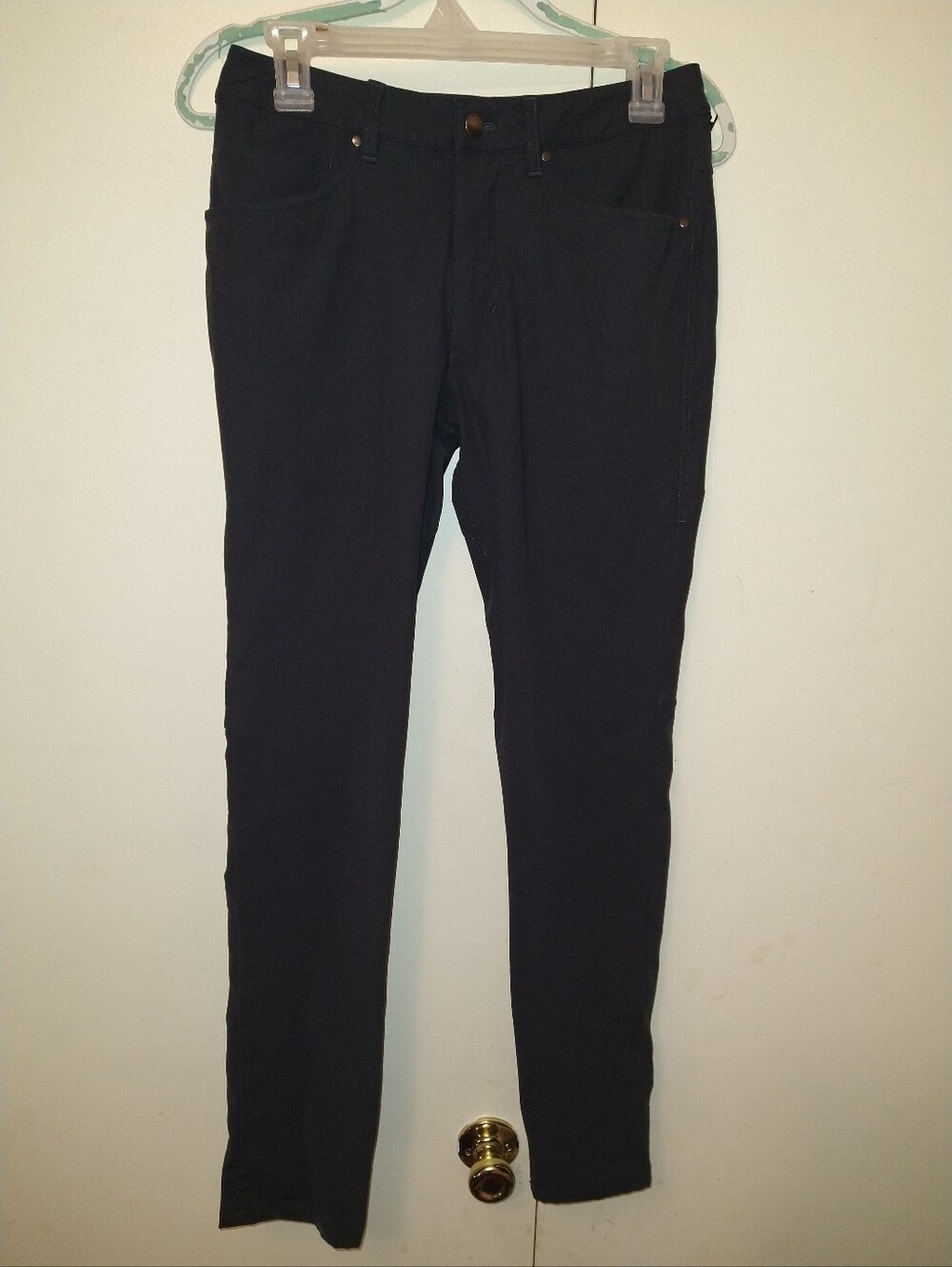 Lululemon ABC Pant Slim Fit Gray Warpstreme Trousers Men's sz 28x30.